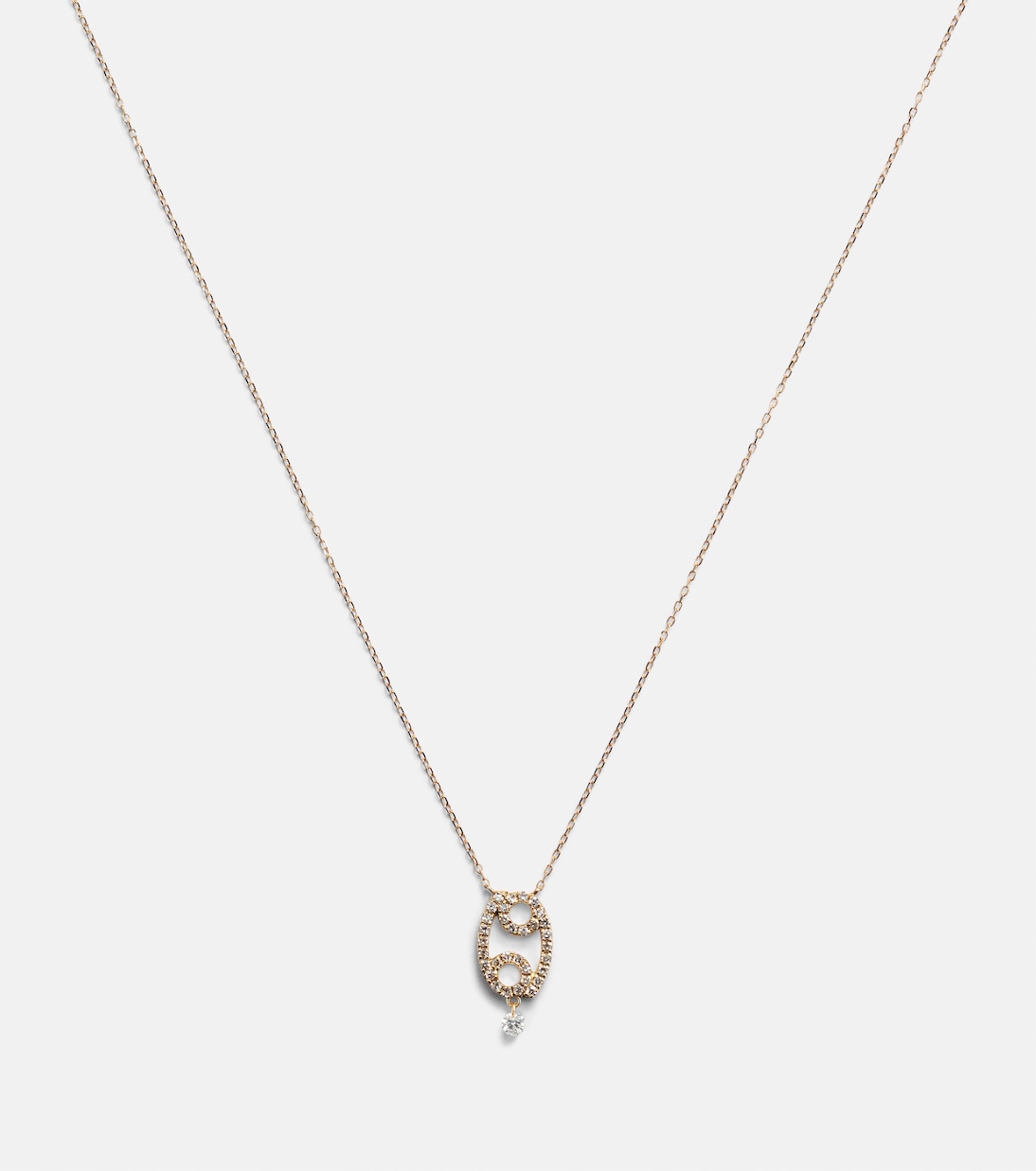 Collana in oro 18kt PERSÉE con diamanti, gioiello elegante per giovani