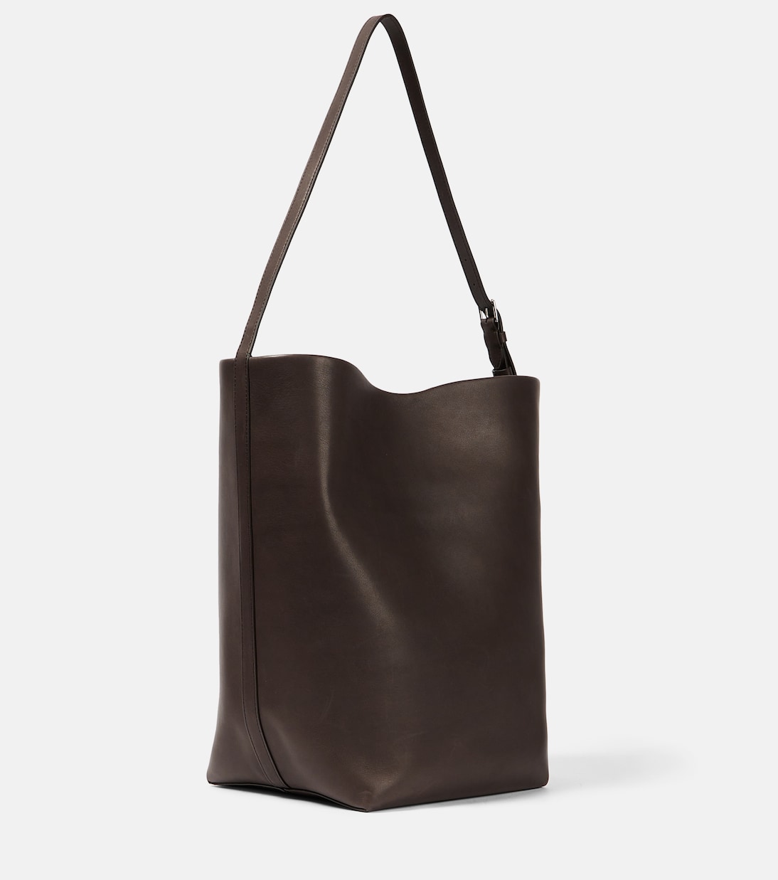 Large N/S leather tote bag | The Row