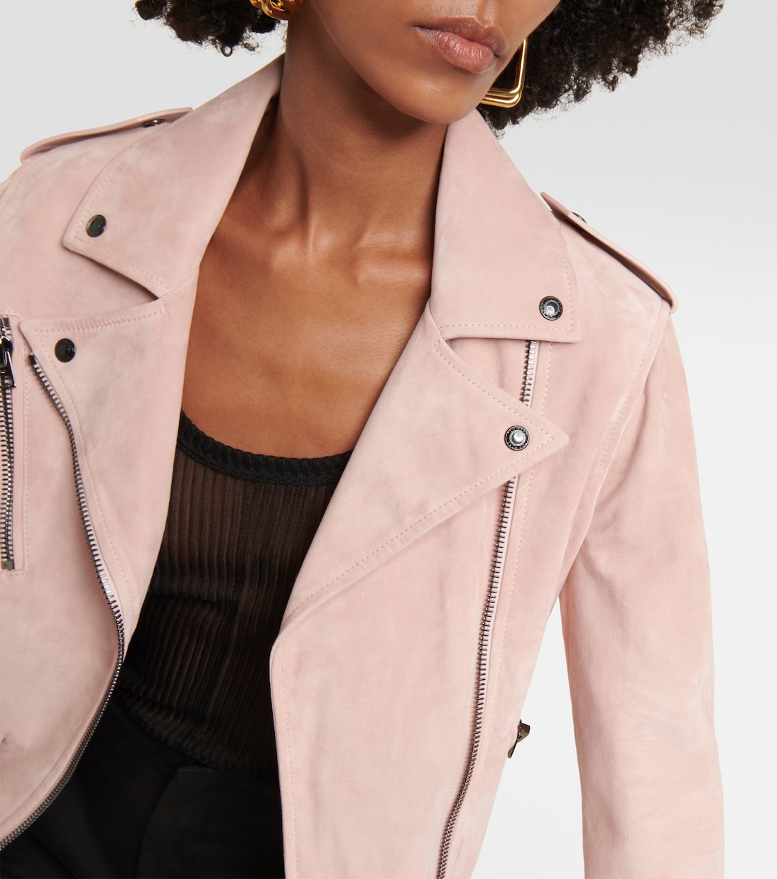 Suede biker jacket | Tom Ford