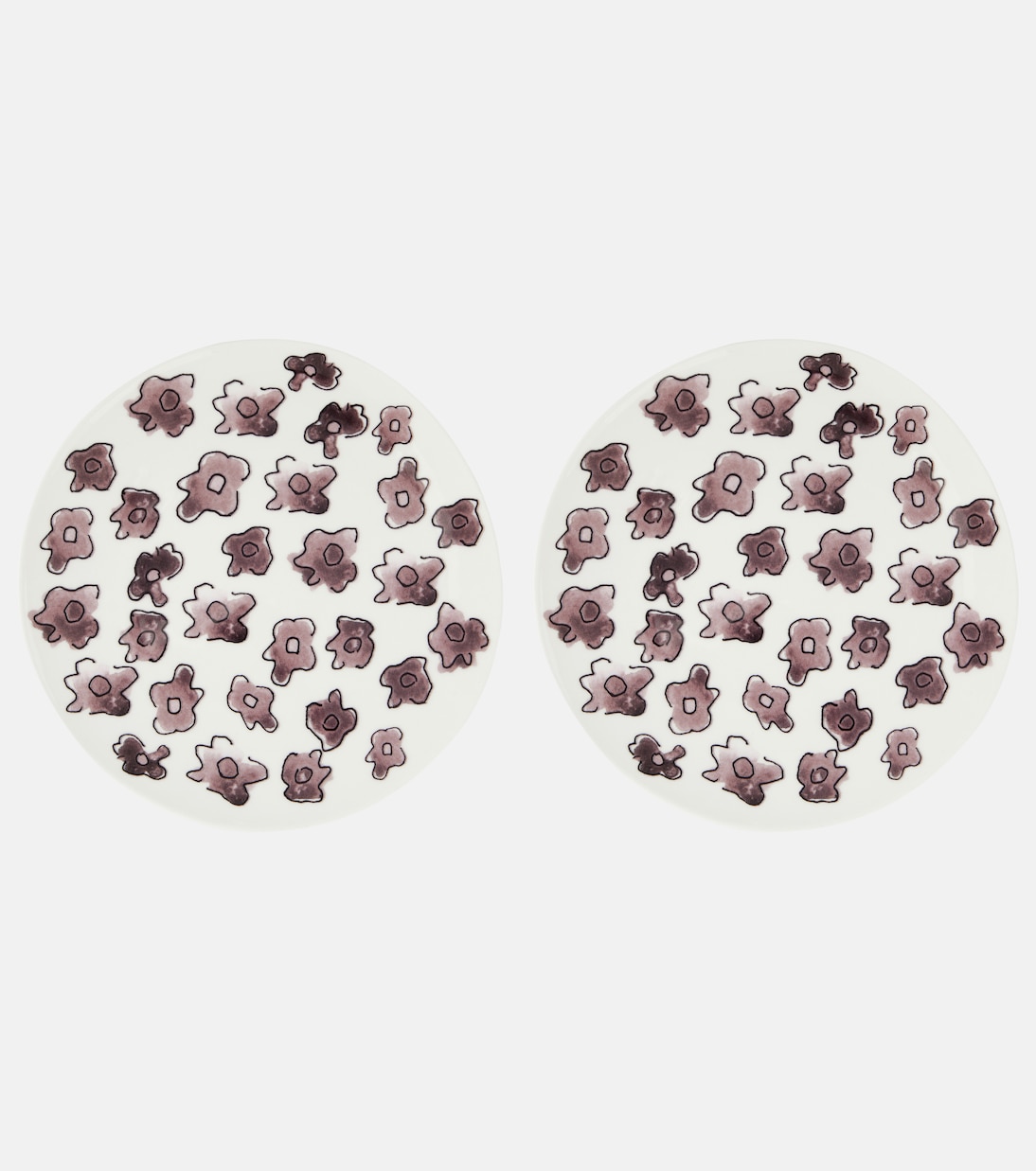 x Marni Dark Viola set of 2 dessert plates | Serax