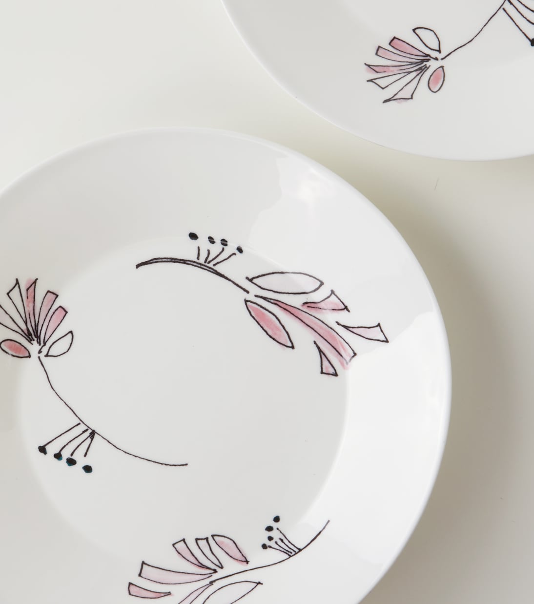 x Marni Fiore Rosa set of 2 deep plates | Serax