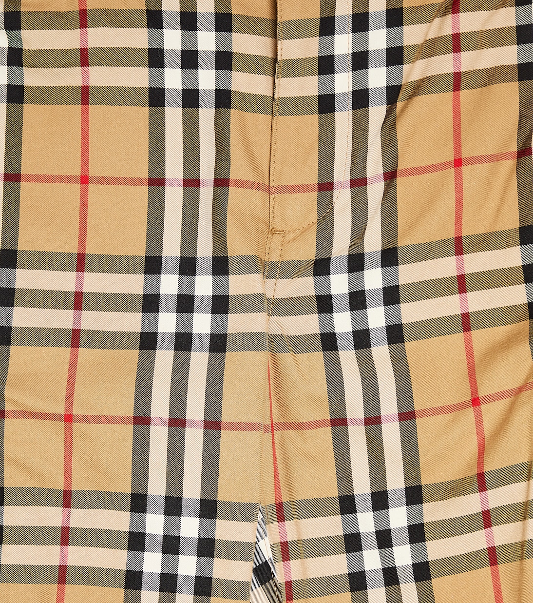 Pantalon cargo Burberry Check en coton | Burberry Kids