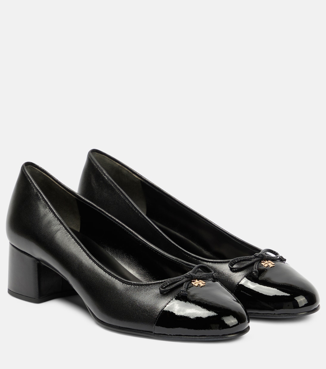 Bow leather pumps | Tory Burch