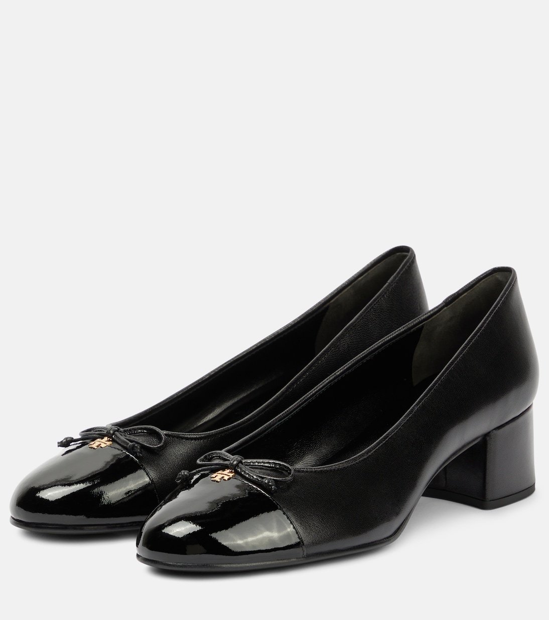 Bow leather pumps | Tory Burch