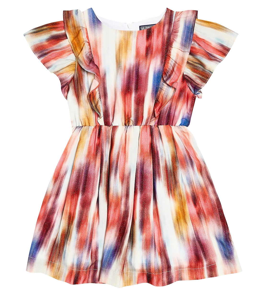 Abito tie-dye Gikat con volant | Vilebrequin Kids