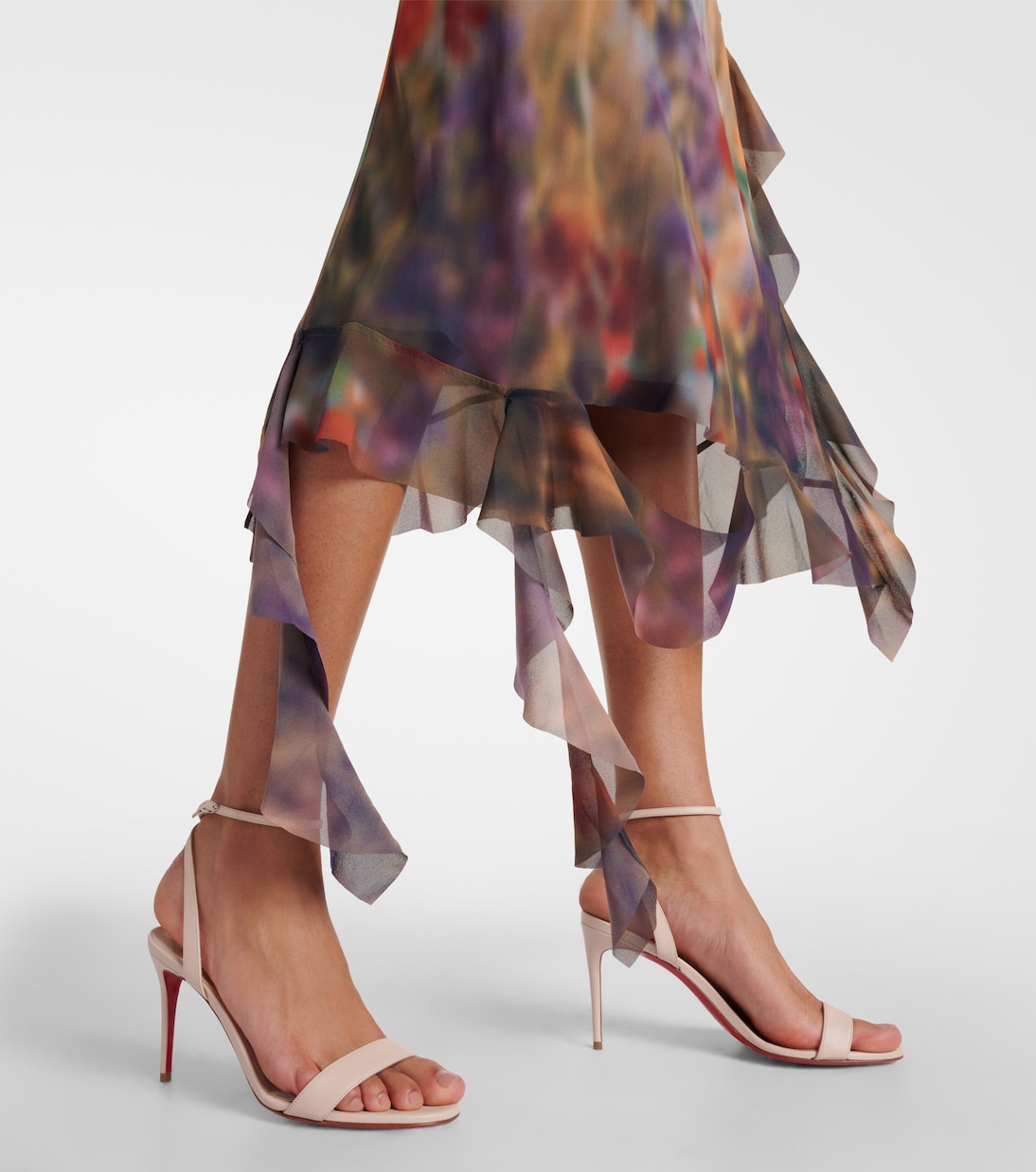 Sandali Loubigirl 85 in pelle | Christian Louboutin