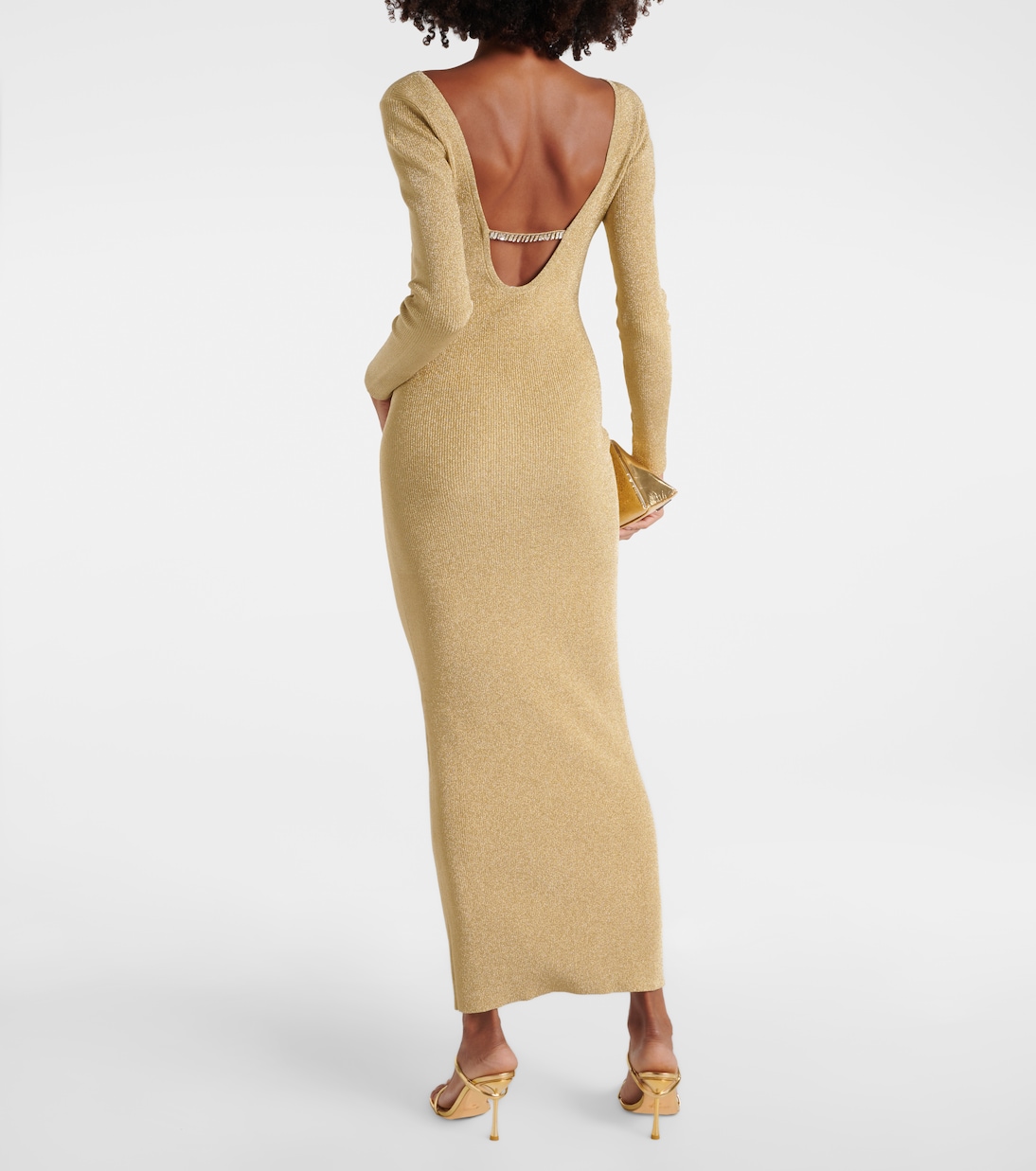 Abito lungo in lamé | Nina Ricci