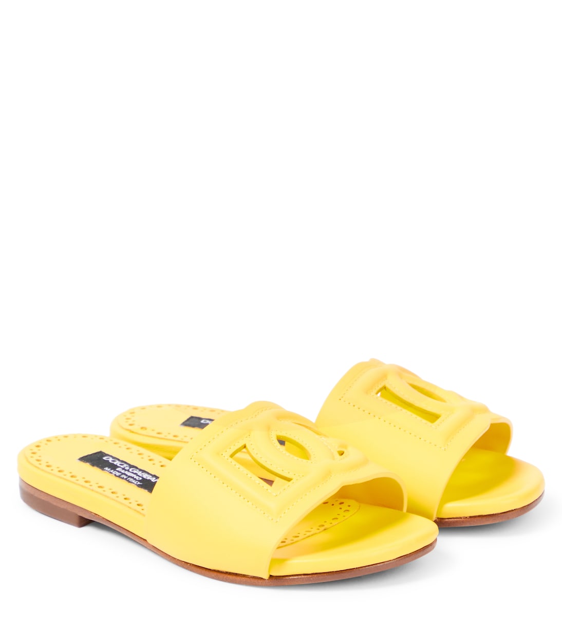 Mules DG en cuir | Dolce&Gabbana Kids