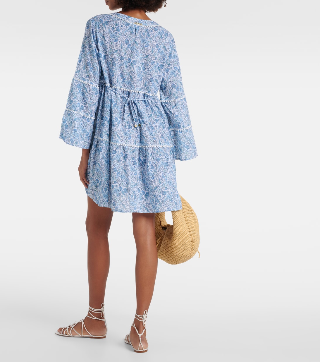 Camps Bay Beach printed cotton kaftan | Heidi Klein