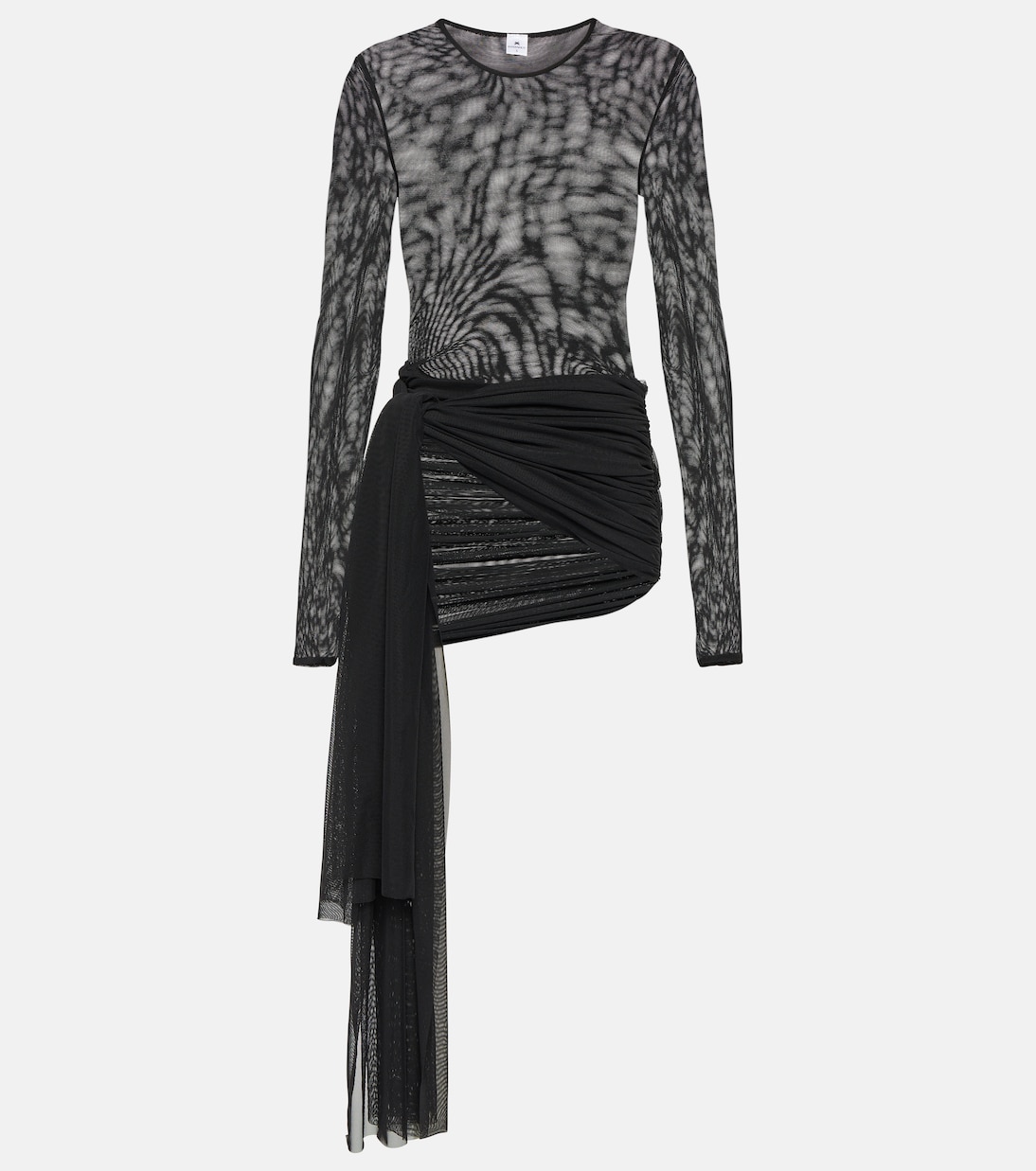 Vestido Corto Moderno con Detalles de Nudo Aiden en Estilo Bananhot