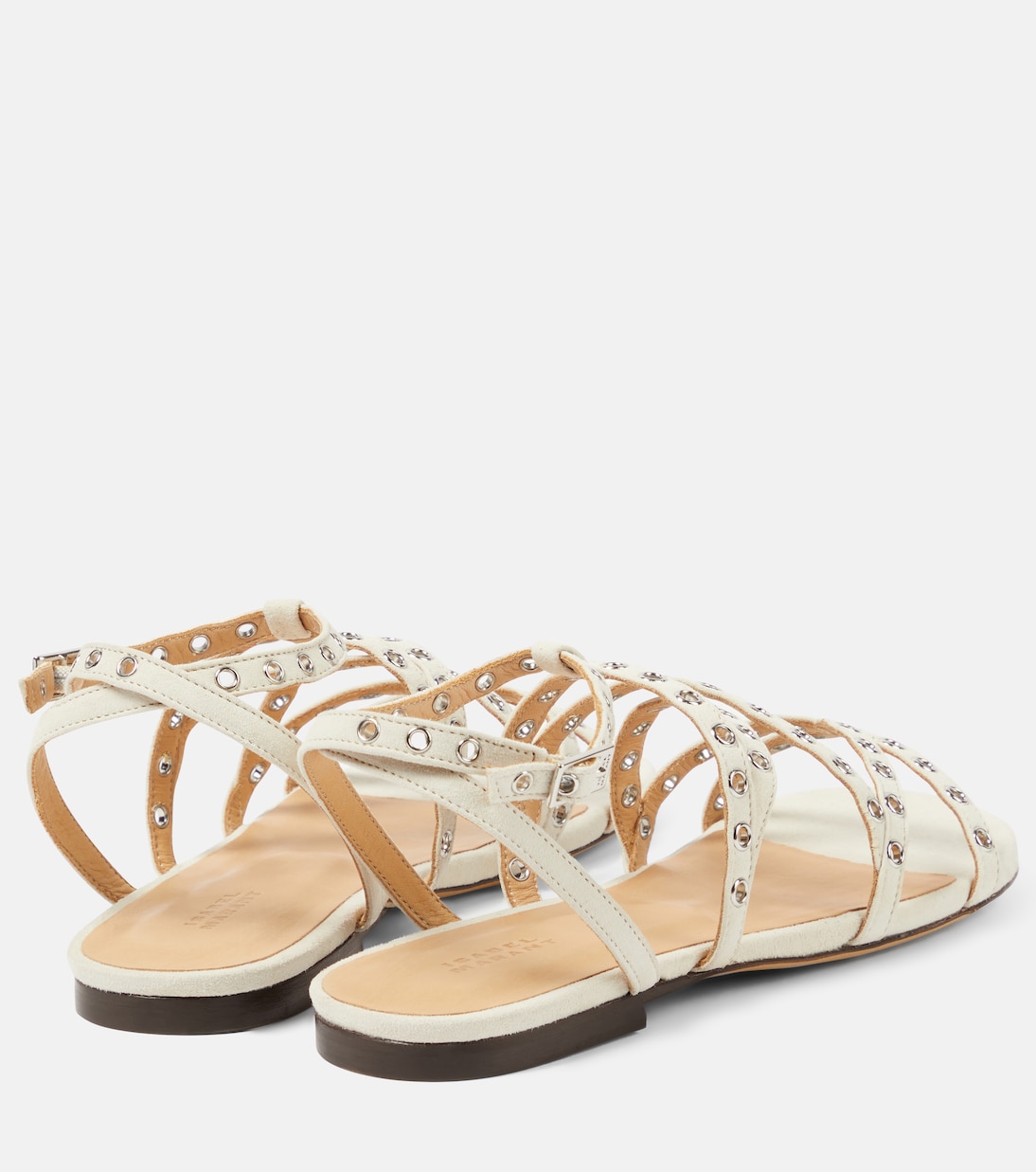 Sandali Lipa in pelle con borchie | Isabel Marant