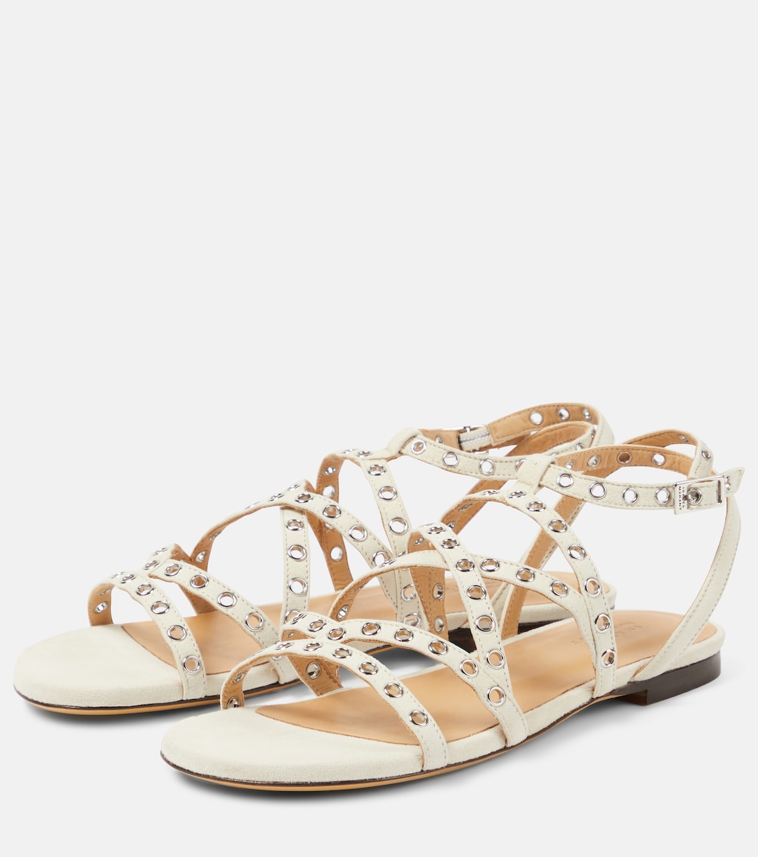 Sandali Lipa in pelle con borchie | Isabel Marant