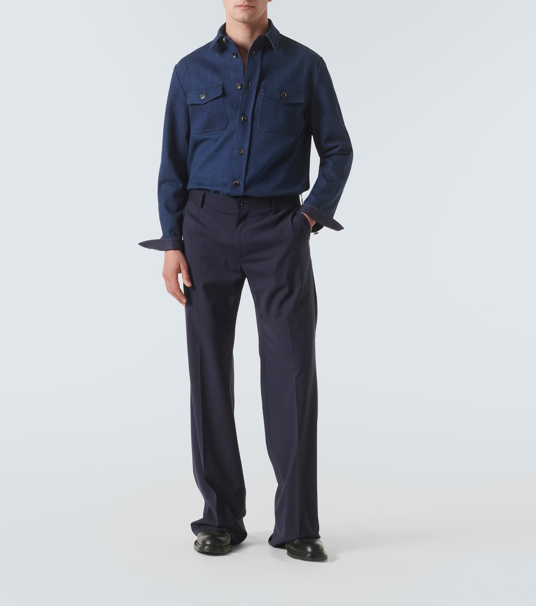 Giacca camicia Everly di jeans | Gabriela Hearst