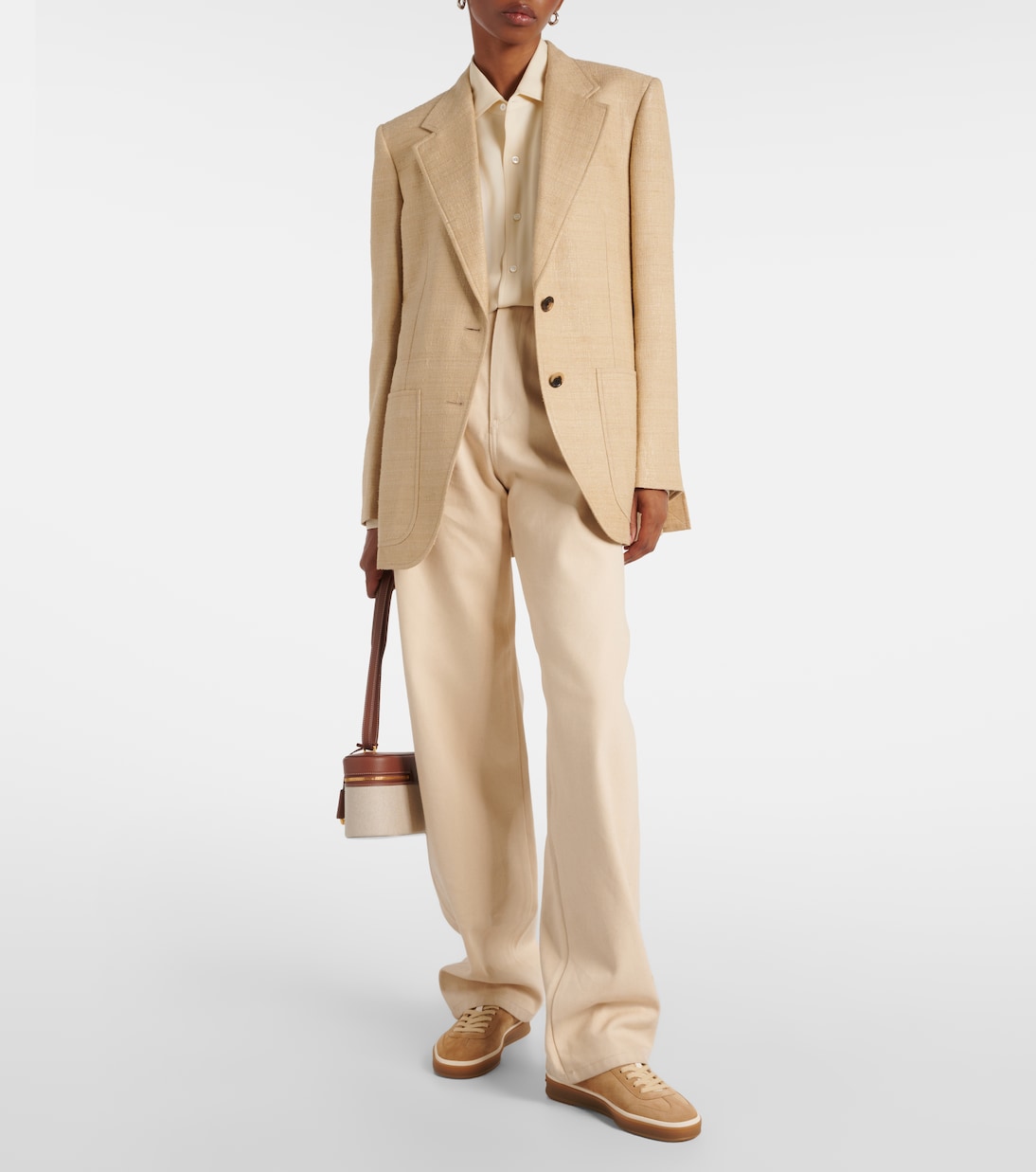 Baskets Tennis Walk en daim | Loro Piana