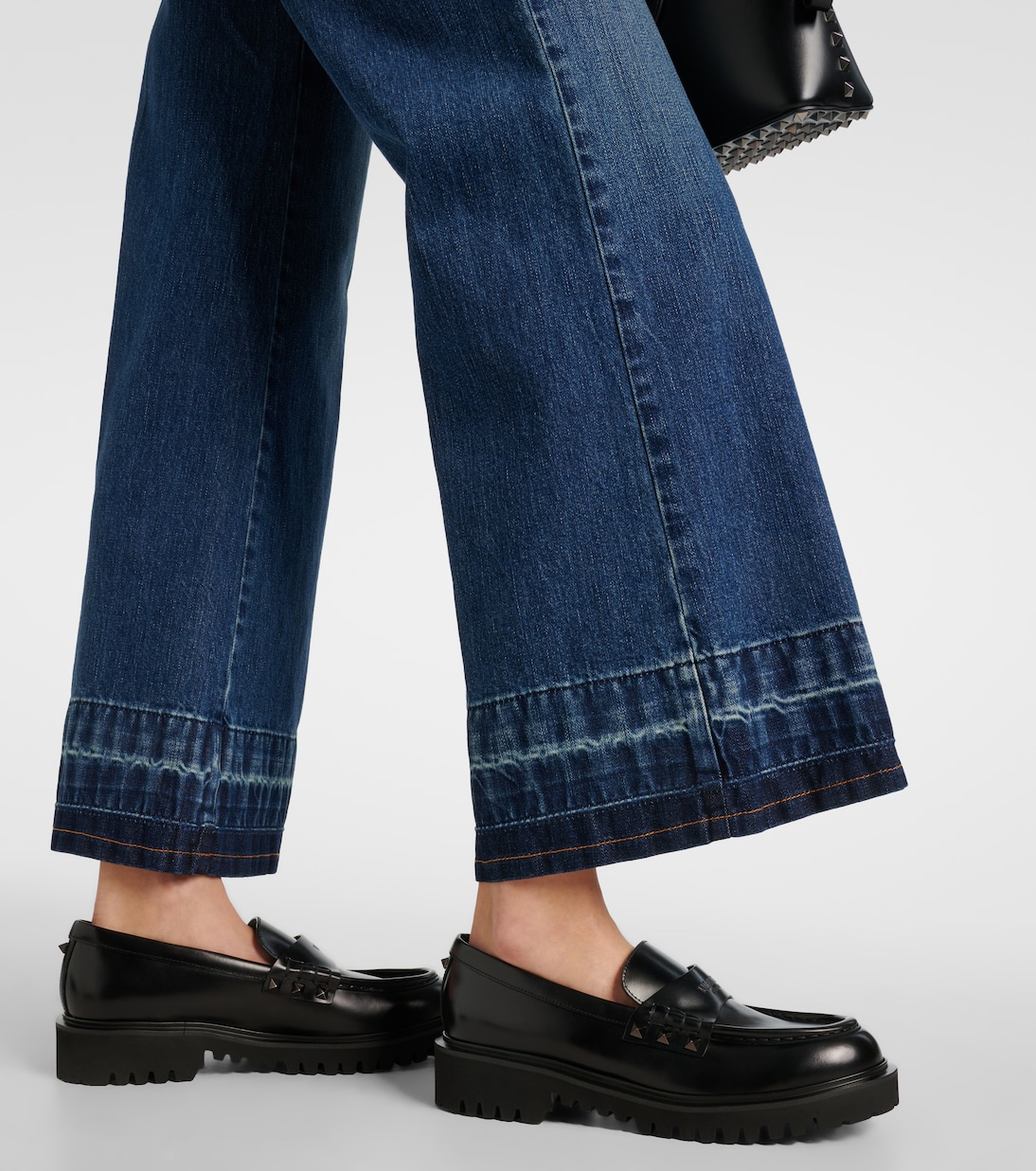 Mocassins Rockstud en cuir | Valentino Garavani