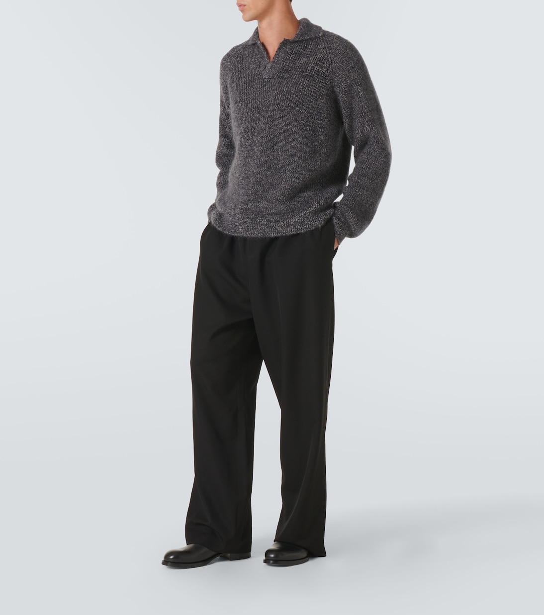 Polopullover Jora aus Mohair aus Seide | The Row
