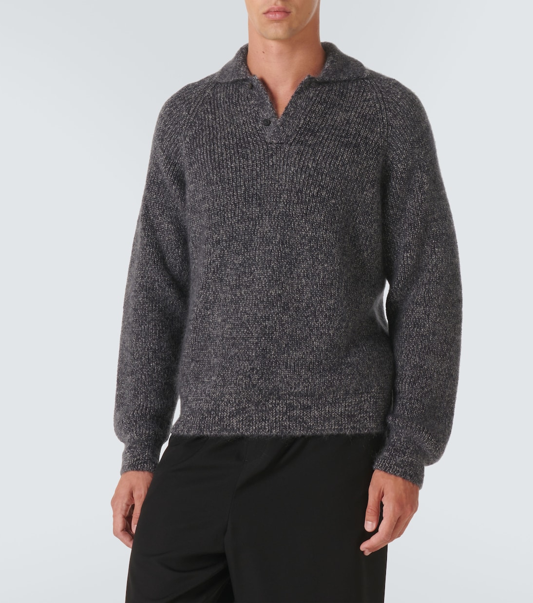 Polopullover Jora aus Mohair aus Seide | The Row