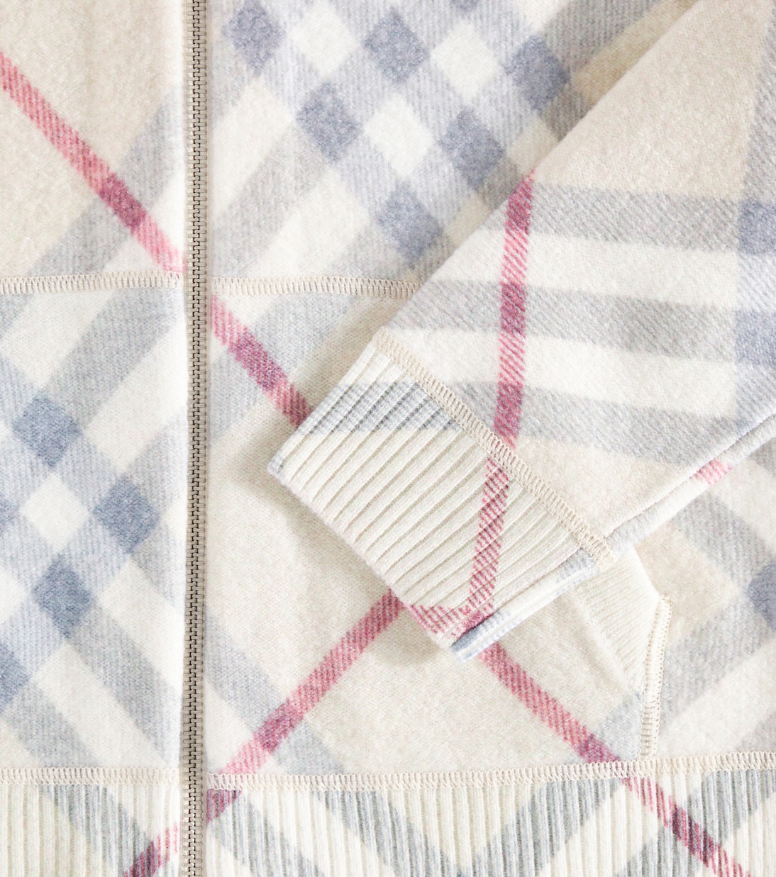 Sudadera de lana con Burberry Check | Burberry Kids