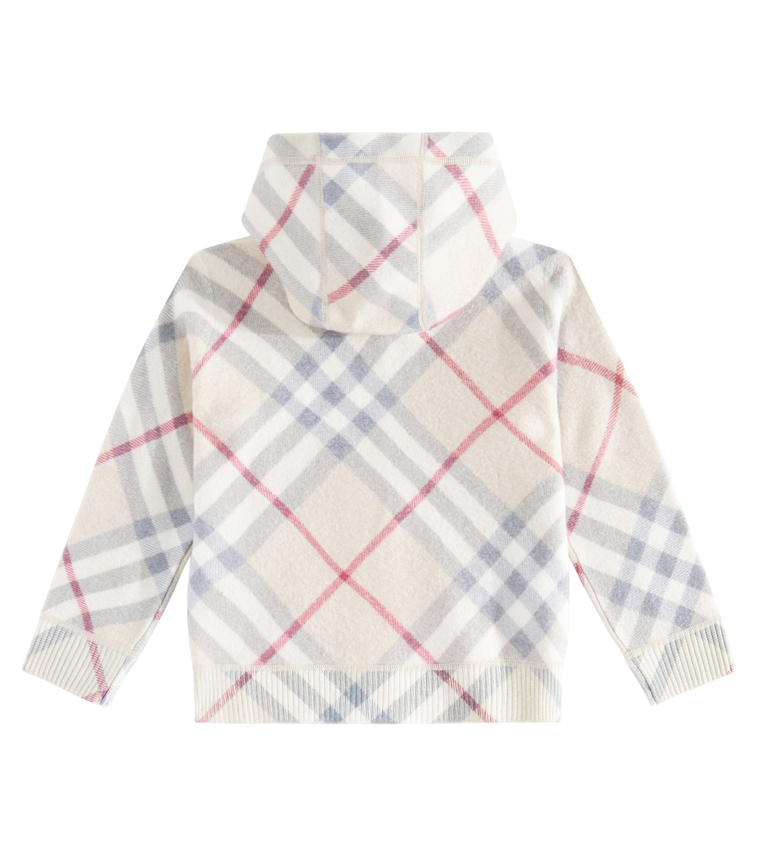 Sudadera de lana con Burberry Check | Burberry Kids