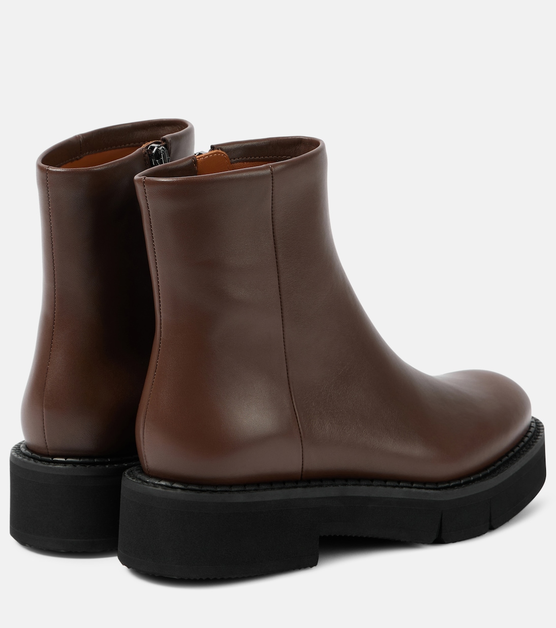 Ankle Boots Clover aus Leder | Clergerie