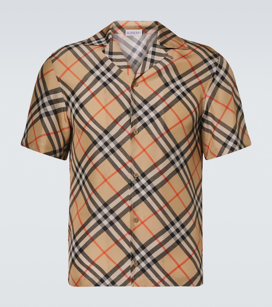 Hemd Burberry Check aus Seide | Burberry
