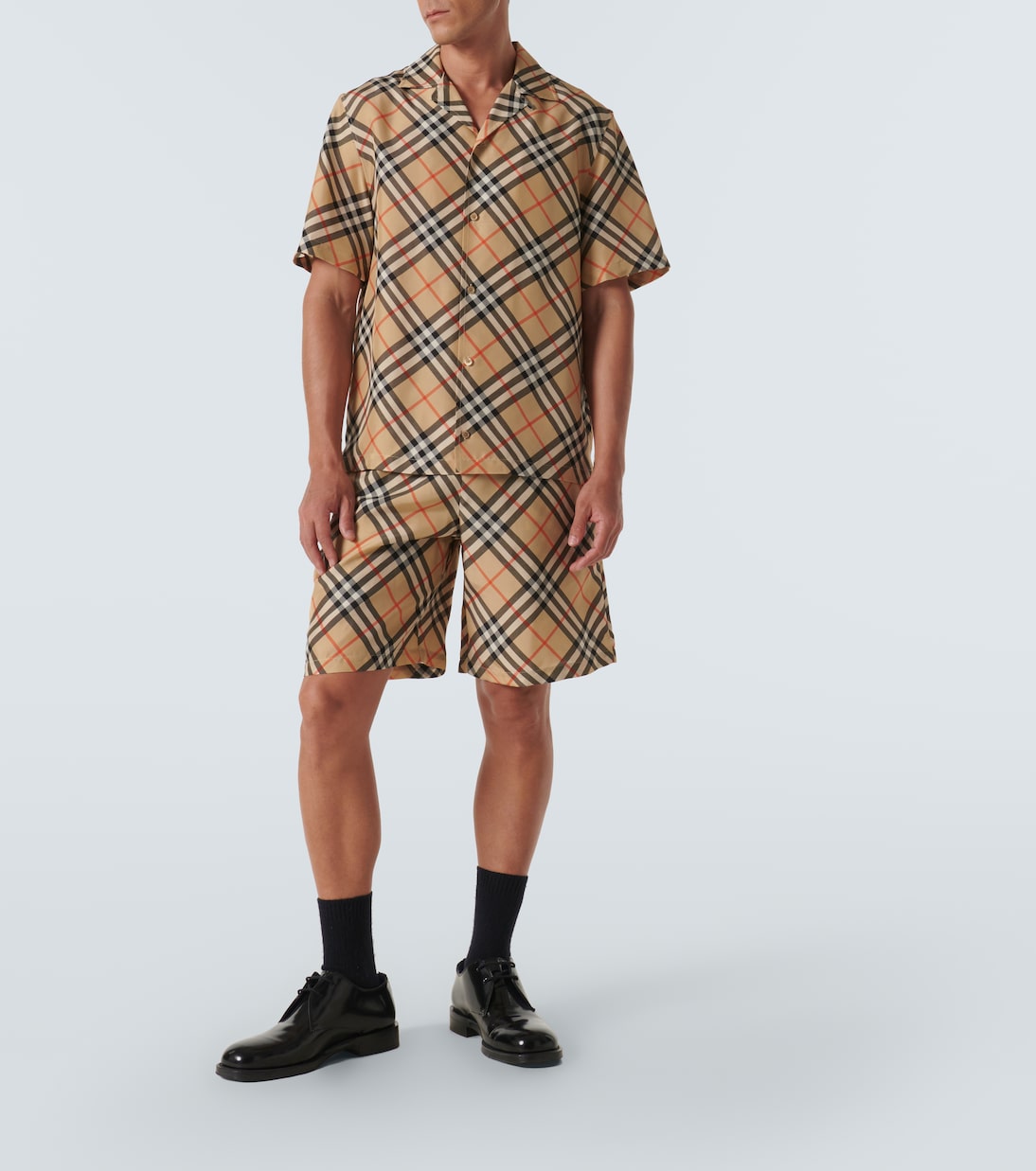 Hemd Burberry Check aus Seide | Burberry