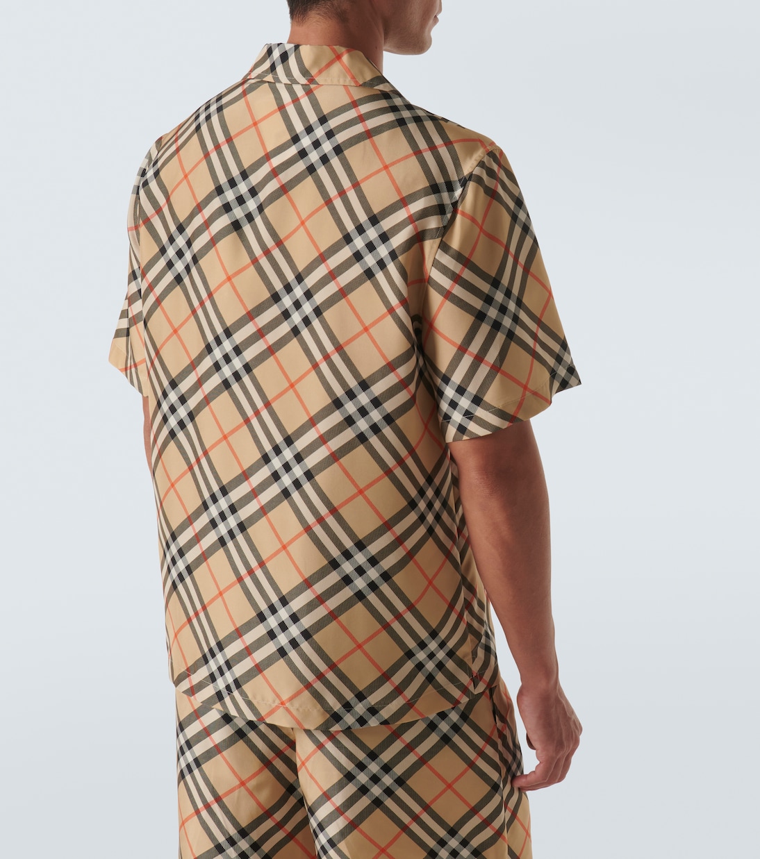 Hemd Burberry Check aus Seide | Burberry