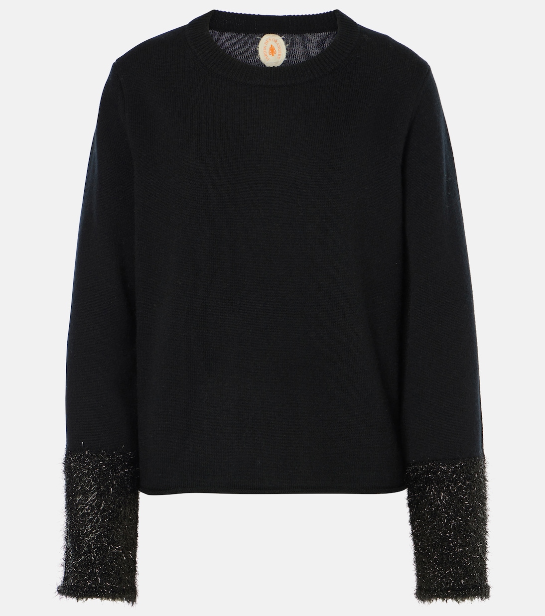 Pullover in maglia con lamé | Jardin des Orangers
