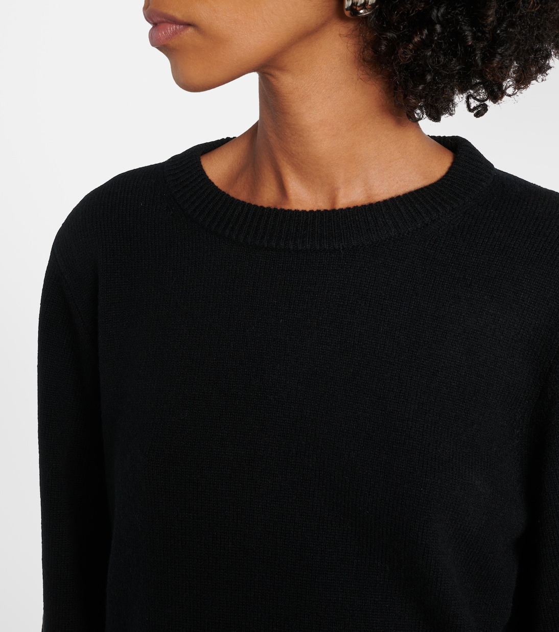 Pullover in maglia con lamé | Jardin des Orangers