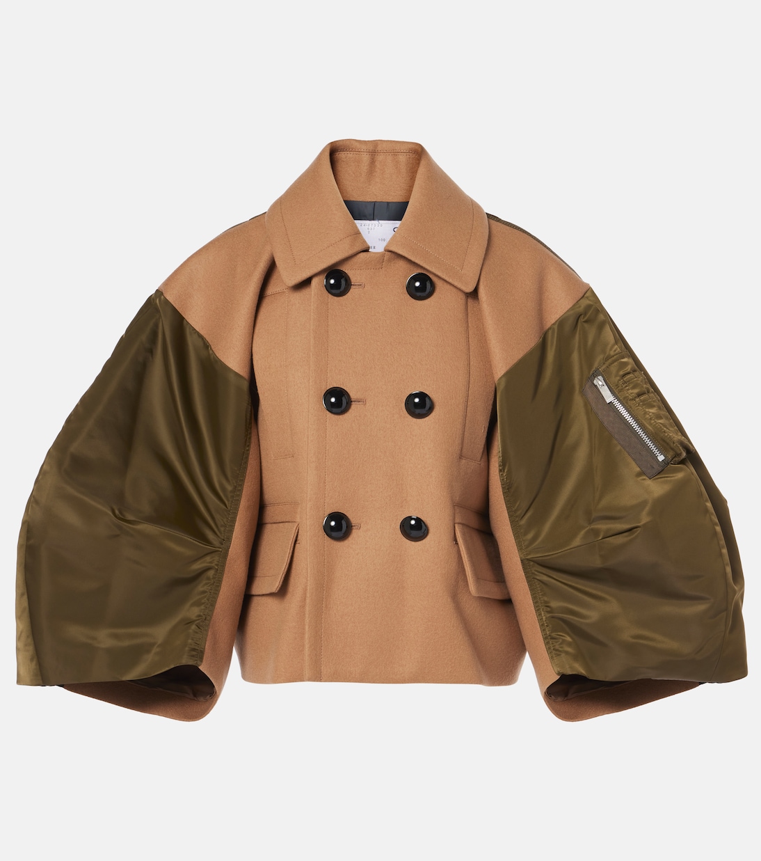 Wool and twill jacket | Sacai