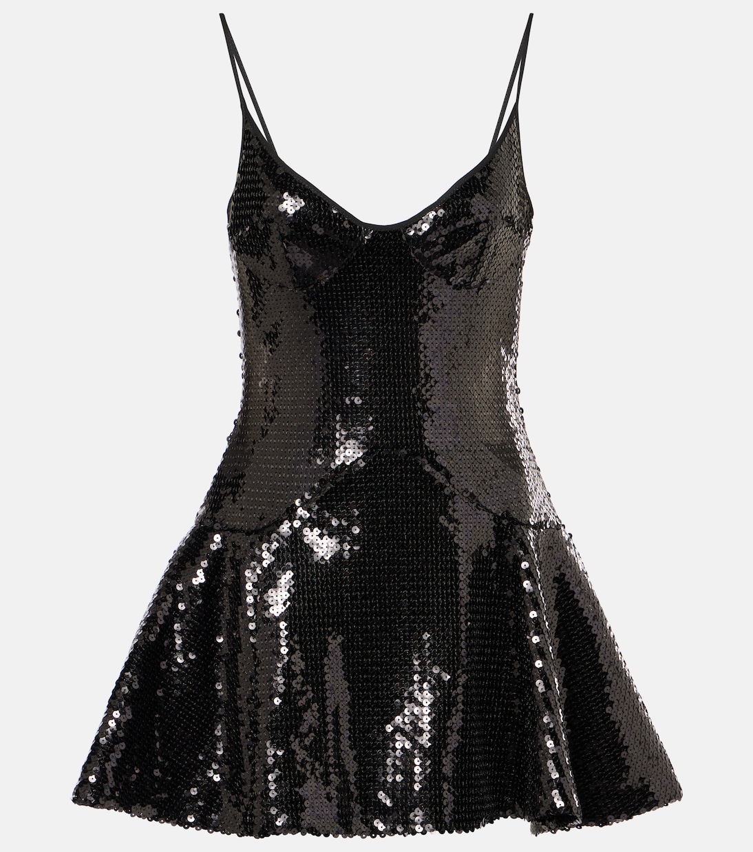 Abito corto con paillettes | David Koma