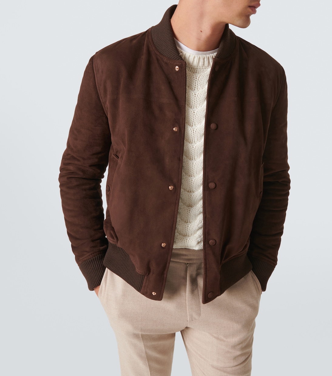 Greg suede bomber jacket | Gabriela Hearst