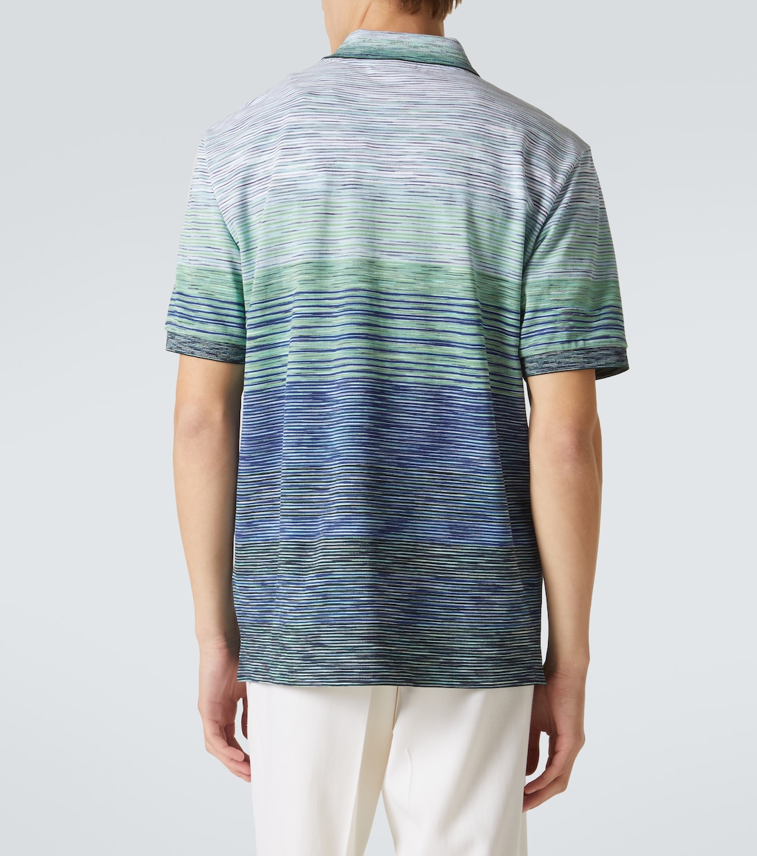 Polo in cotone a righe | Missoni