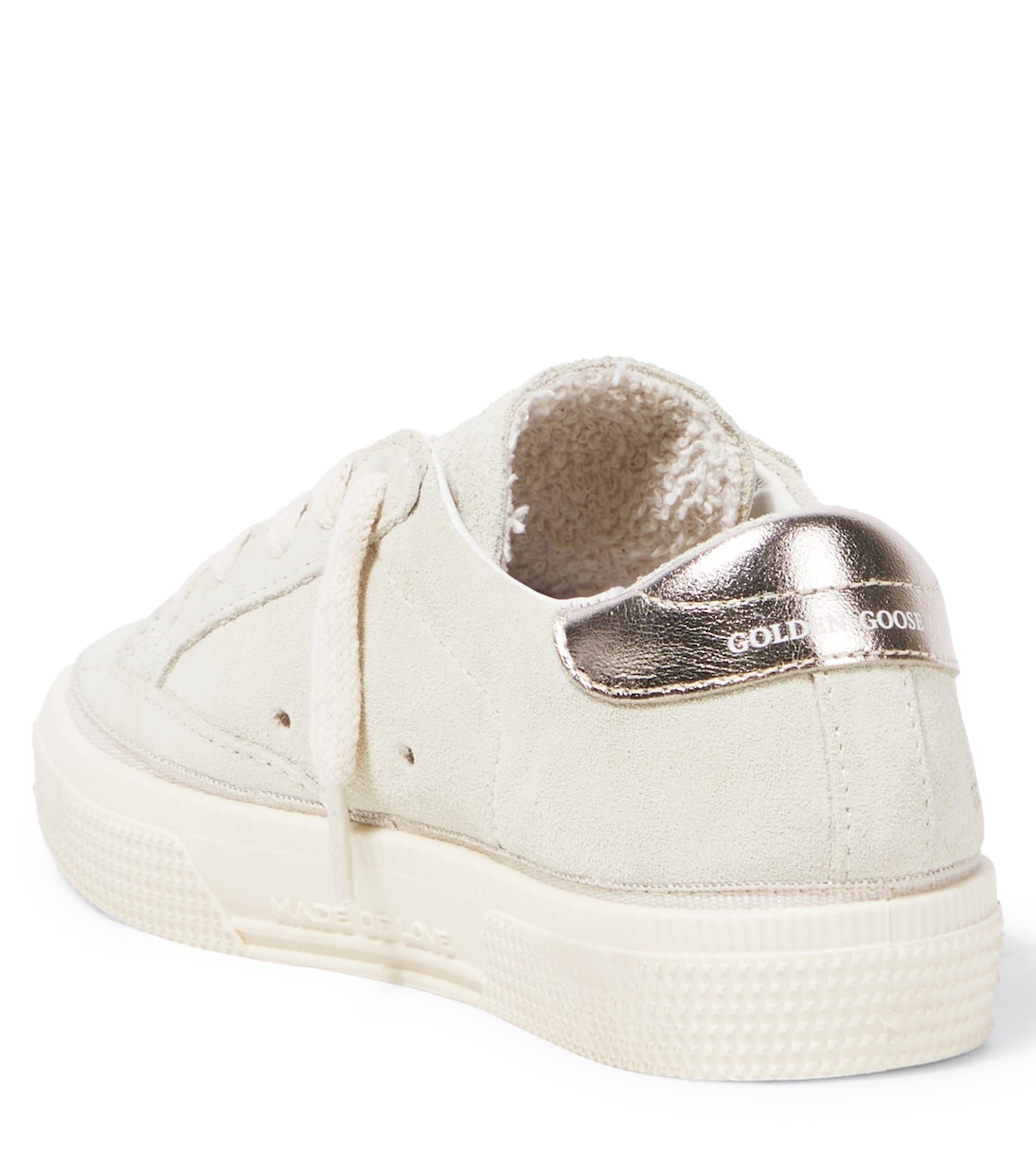 Baskets May en daim | Golden Goose Kids