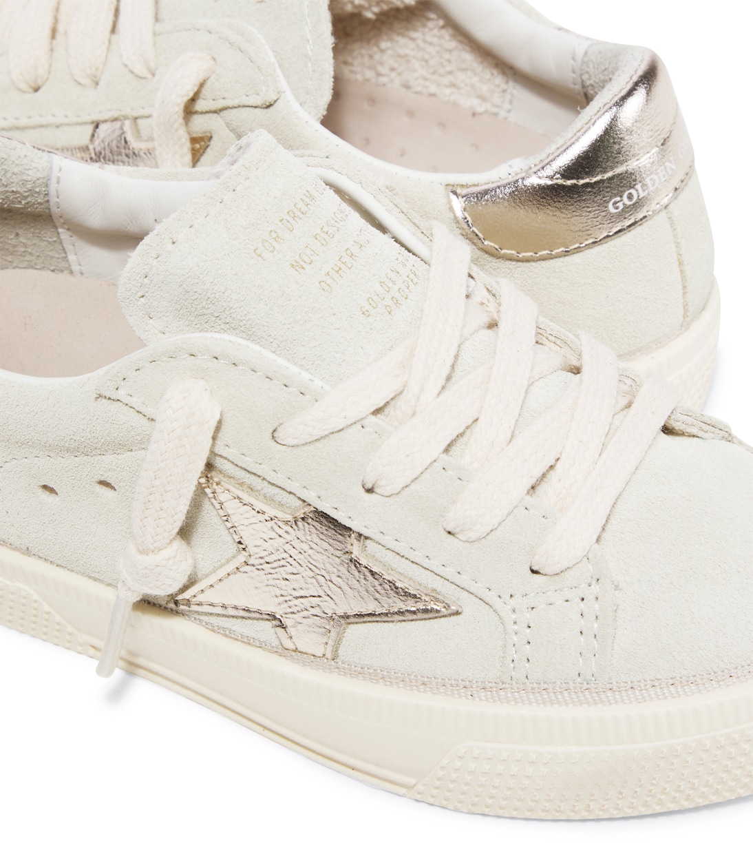 Baskets May en daim | Golden Goose Kids
