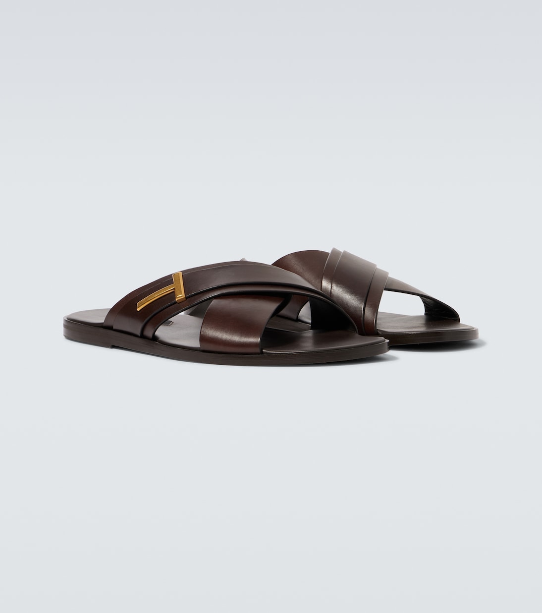 Sandalen Preston aus Leder | Tom Ford