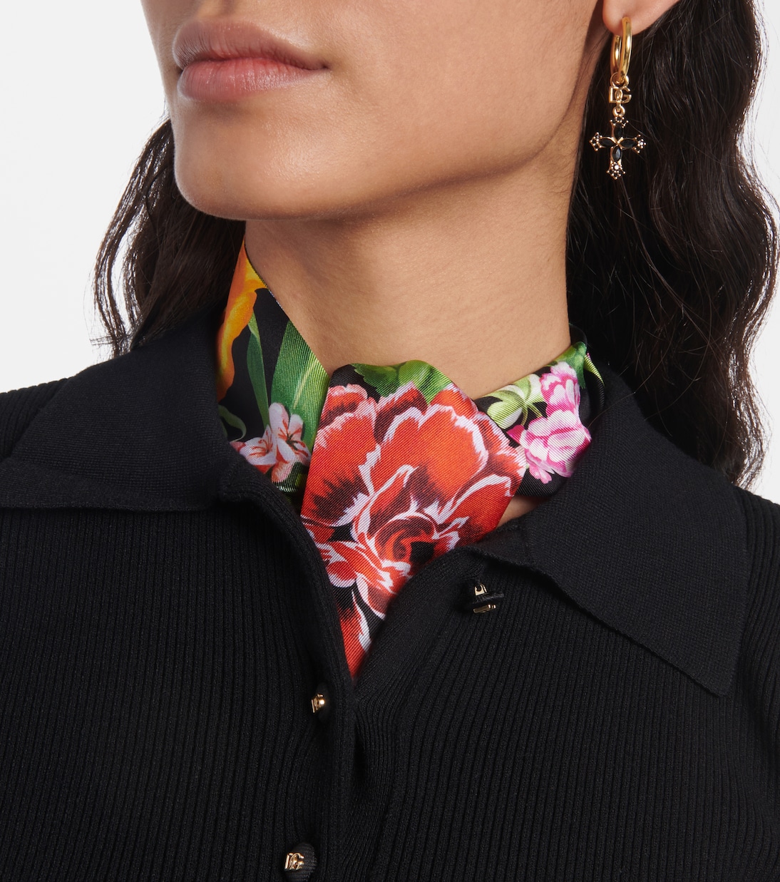 Foulard in twill di seta | Dolce&Gabbana