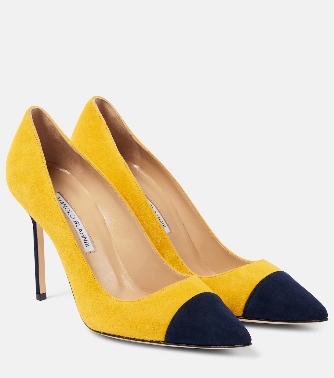 Pumps Capcour 105 in suede | Manolo Blahnik