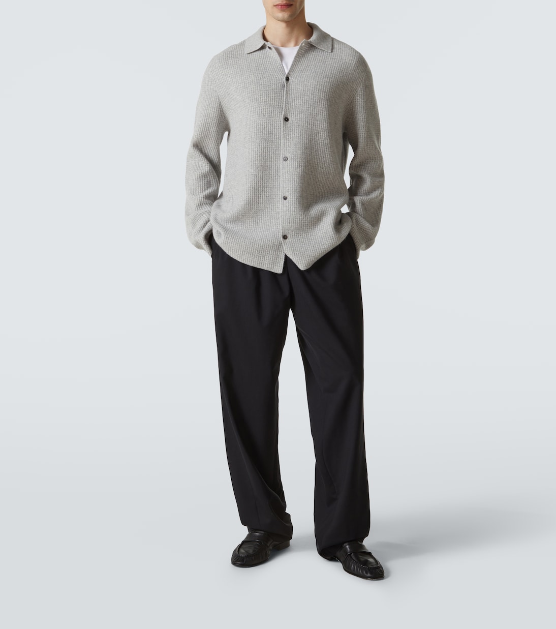 Barkley wool and cashmere cardigan | The Row
