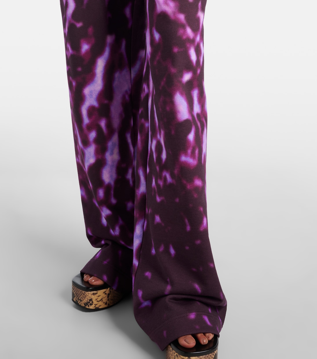 Pantalones deportivos rectos de algodón | Dries Van Noten