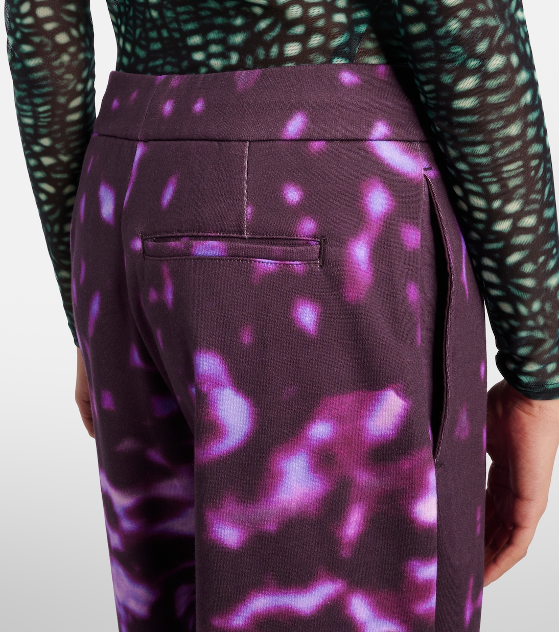 Pantalones deportivos rectos de algodón | Dries Van Noten