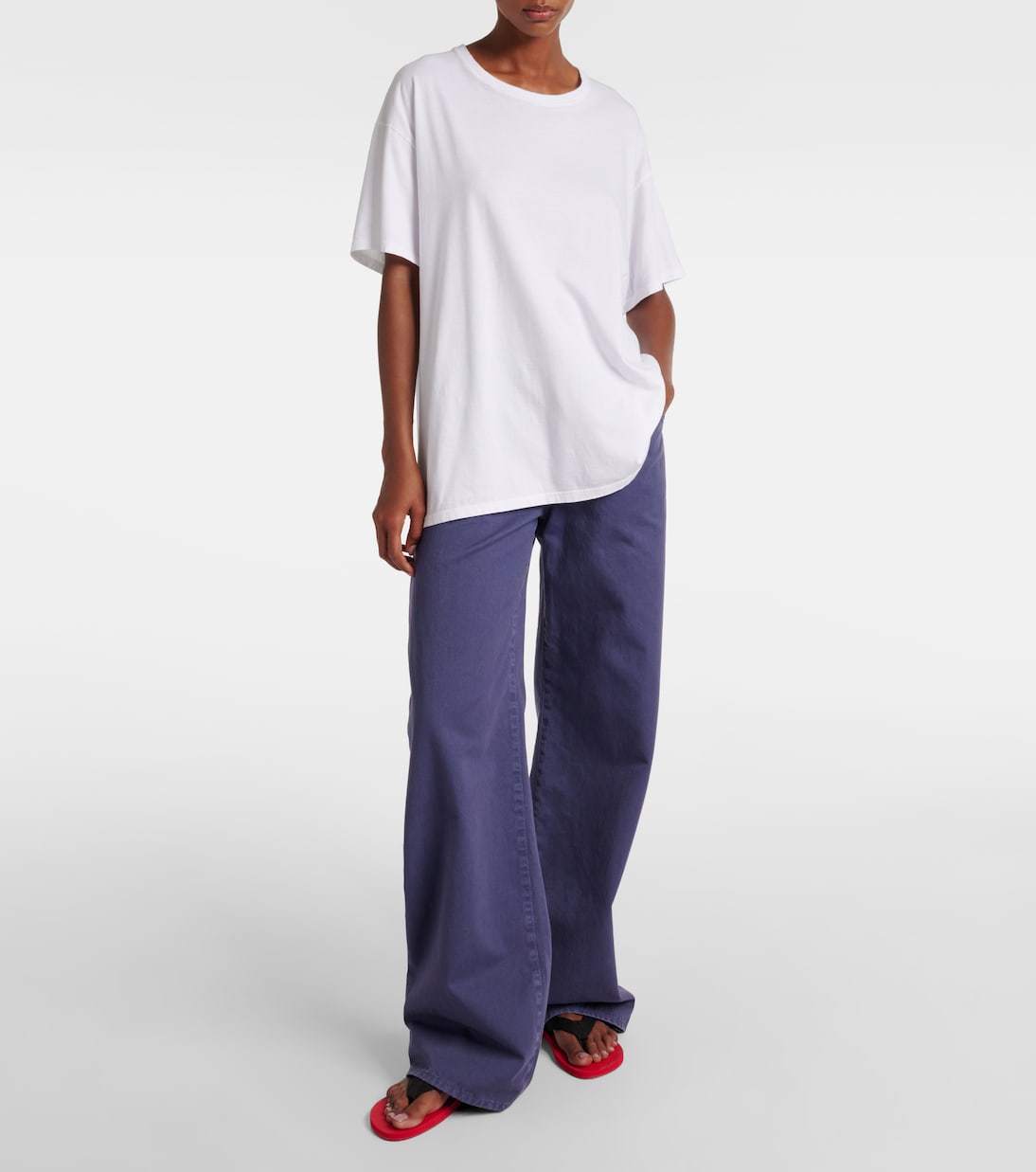 Jeans a gamba larga Eglitta | The Row