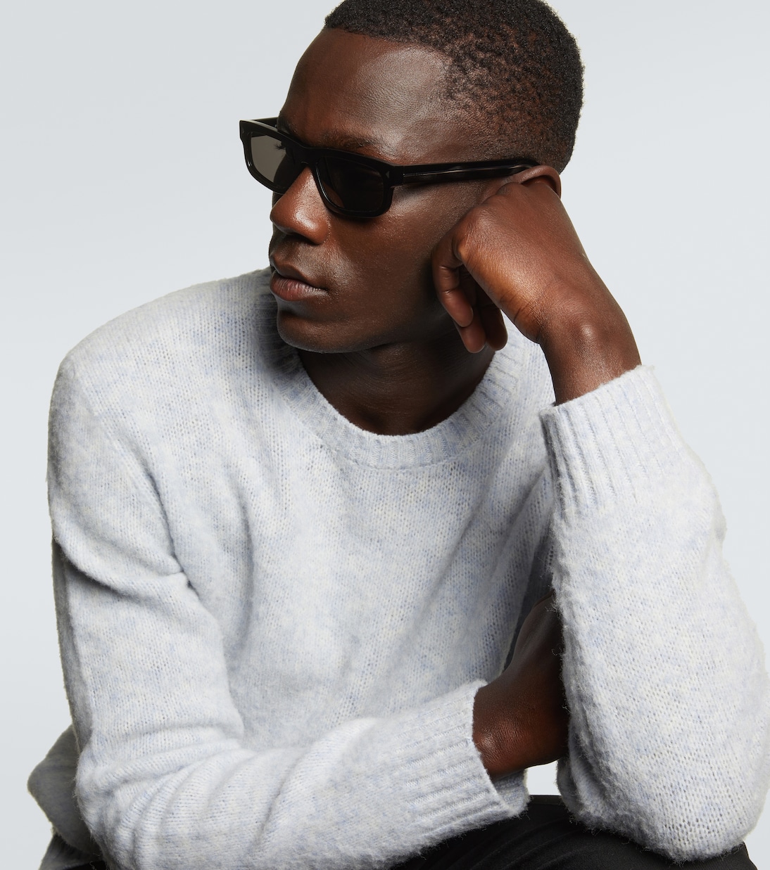 Gafas de sol rectangulares con logo | Prada