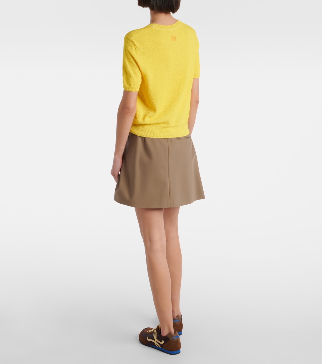 Camiseta en mezcla de algodón estampada | Loewe