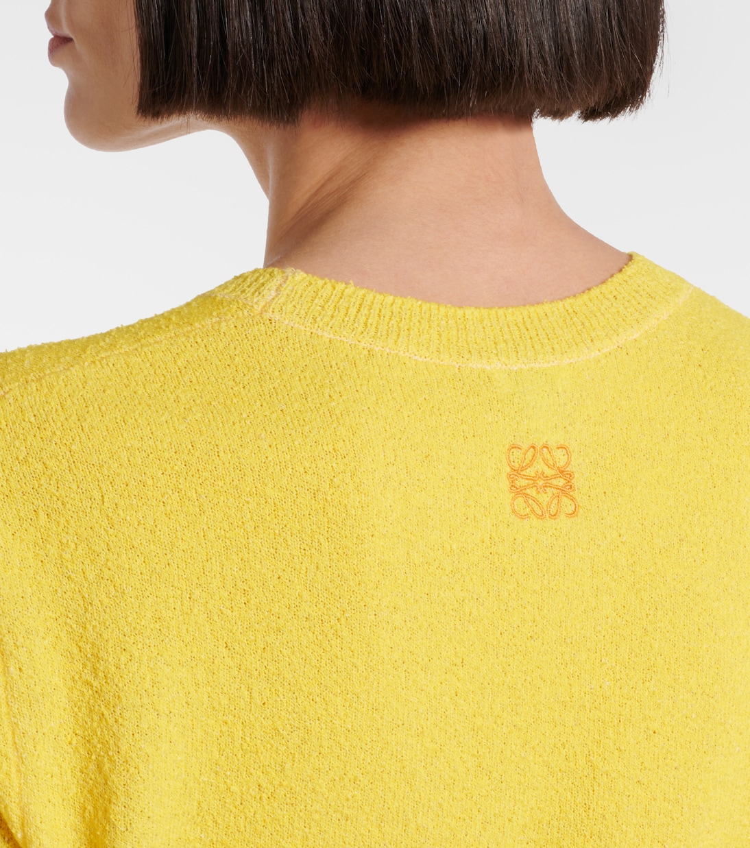 Camiseta en mezcla de algodón estampada | Loewe