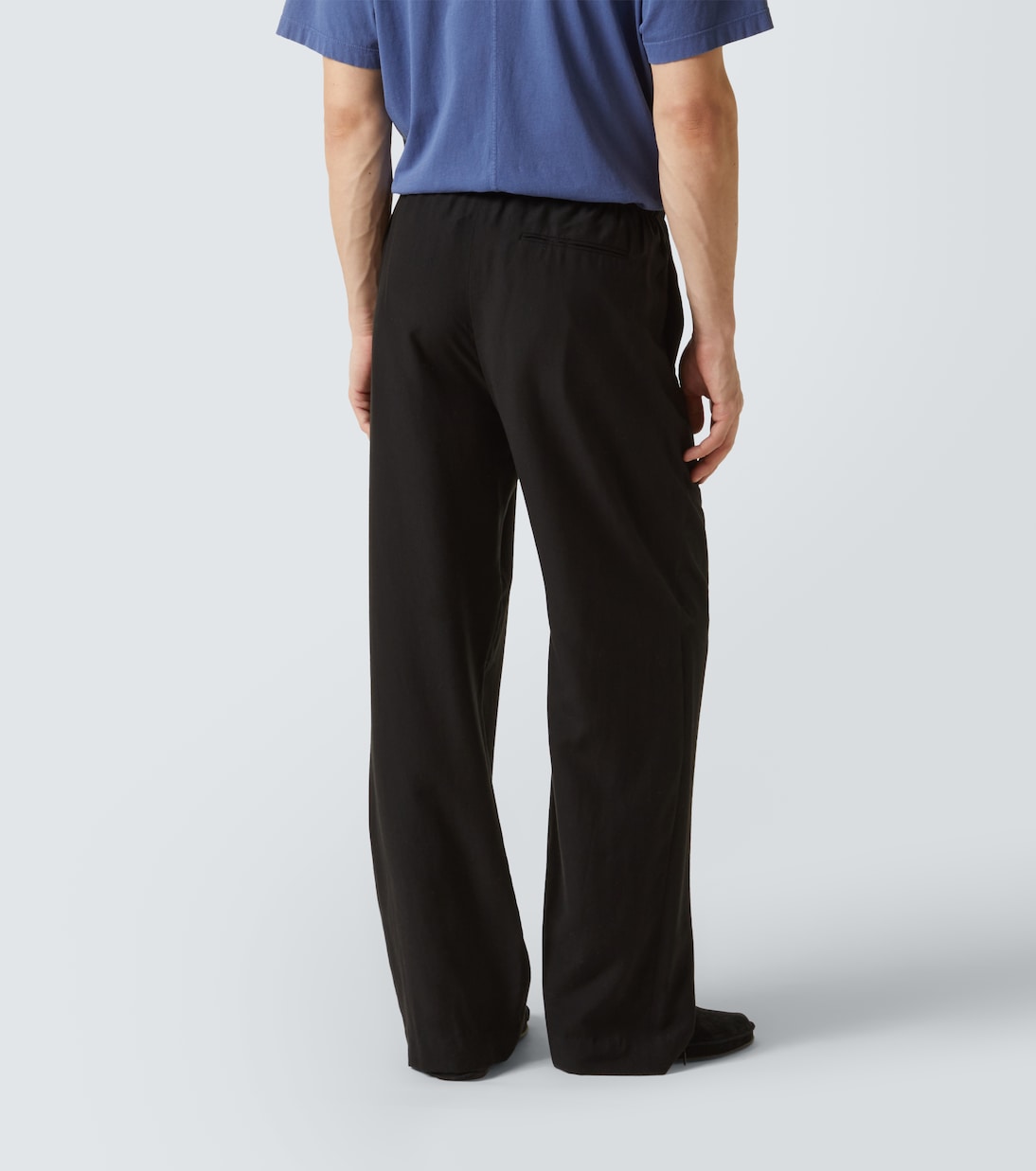 Pantalon ample Xon en coton et soie | The Row
