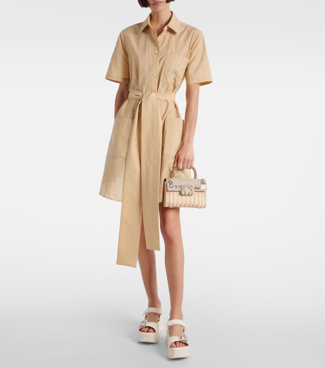 Sandali con platform Slidy Viv' in pelle | Roger Vivier