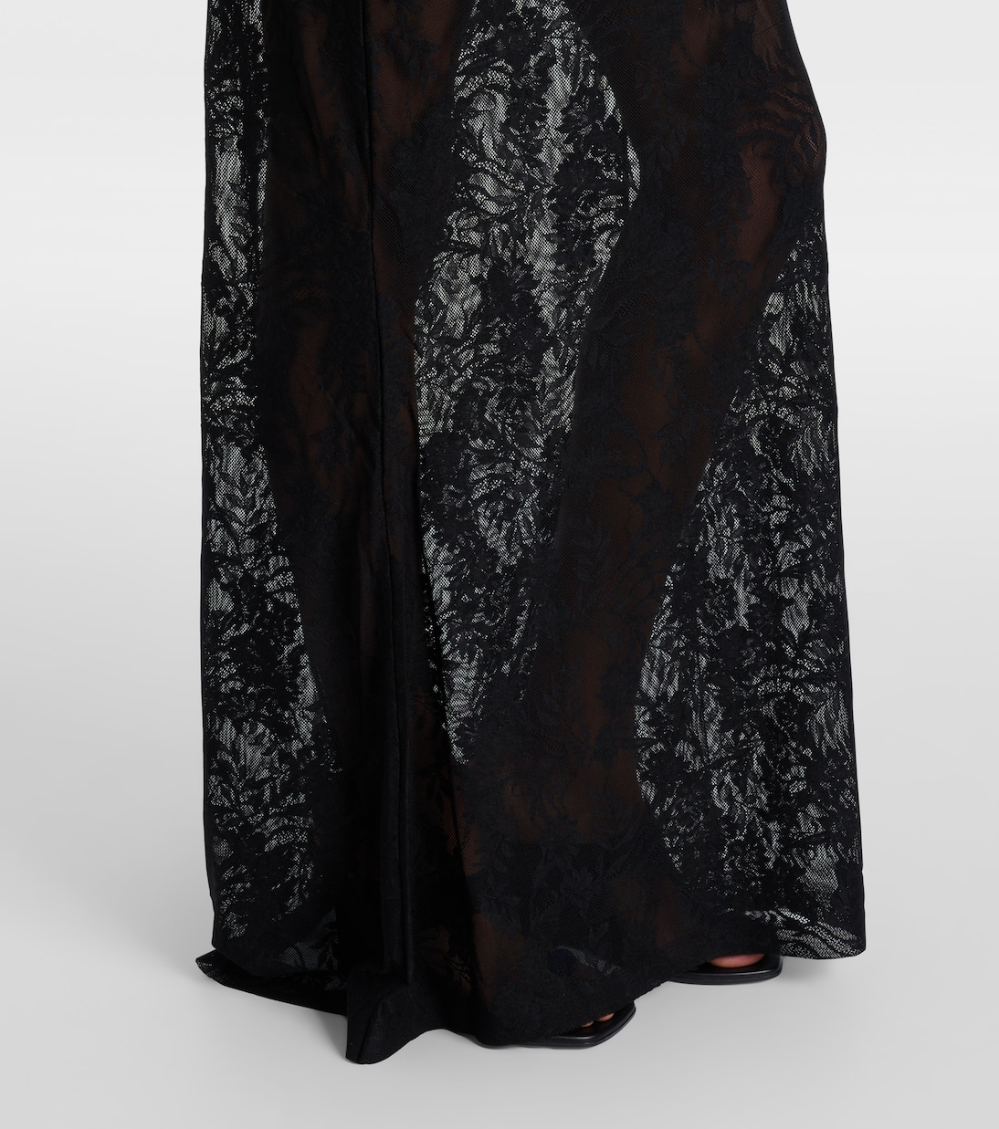 Robe Obie aus Spitze | Norma Kamali