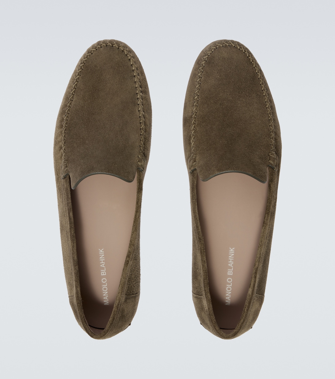 Loafers Alder aus Veloursleder | Manolo Blahnik