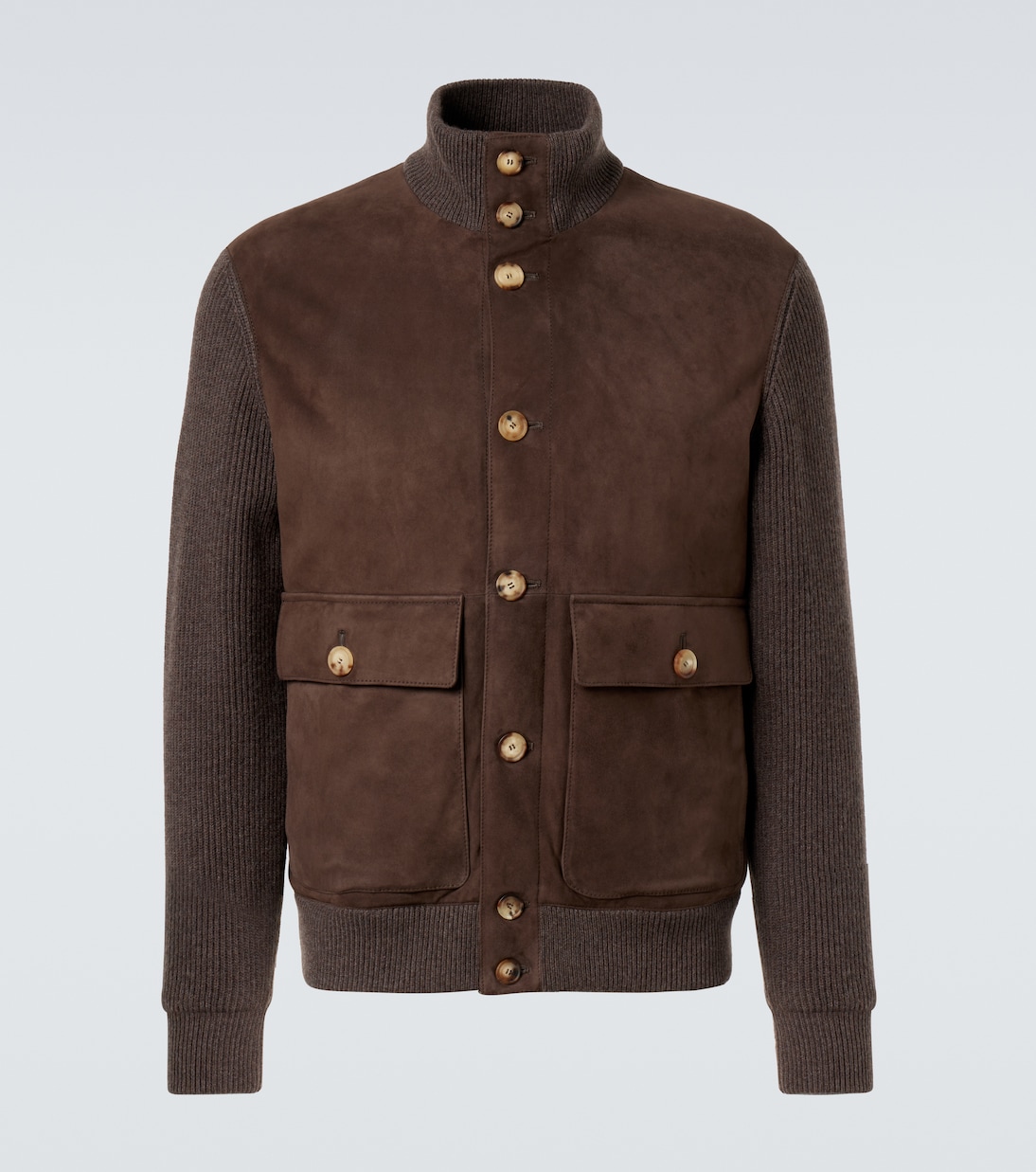 Suede blouson | Brunello Cucinelli